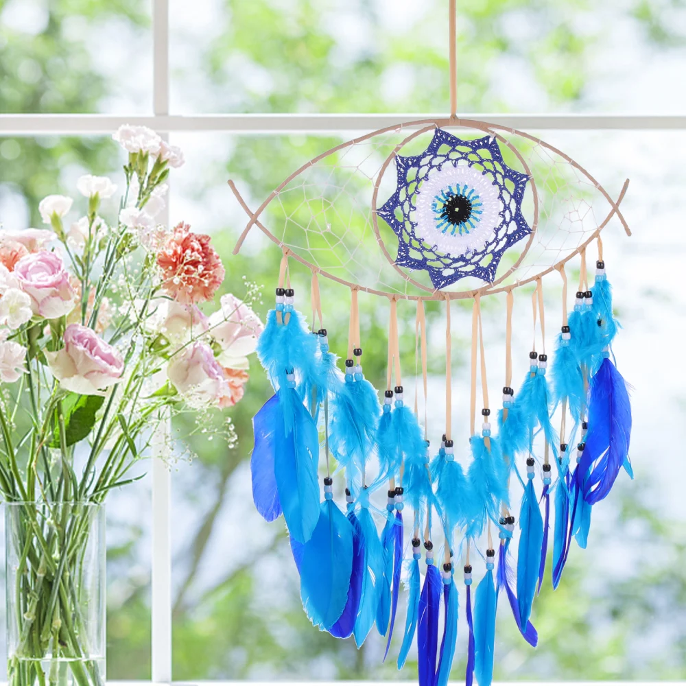 Evil Eye Dream Catcher Evil Eye Wall Hanging Dream Catcher Ornament Home Decoration