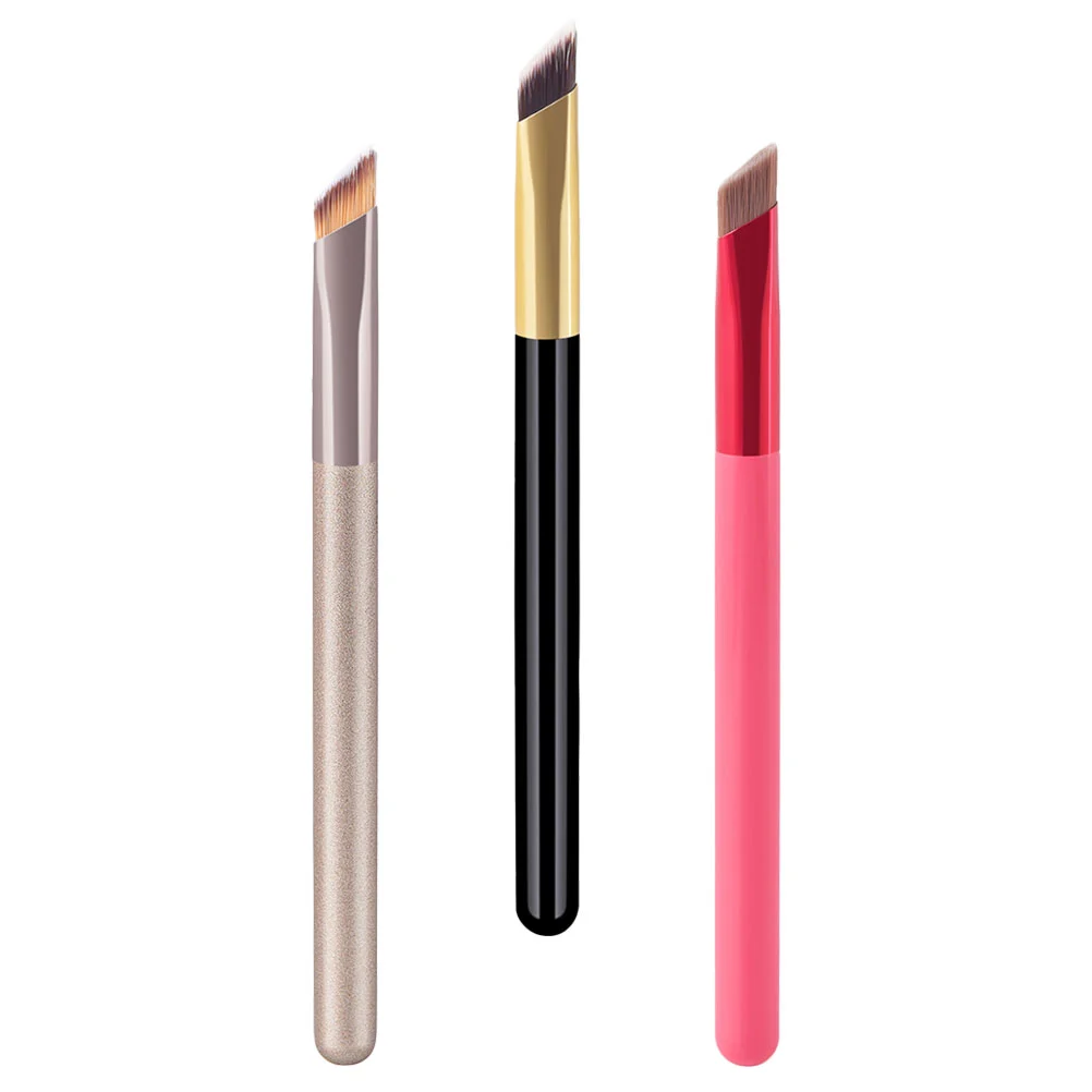 3Pcs Eyeshadow Brushes Makeup Eyebrow Brushes Cosmetic Eyeshadow Brushes Makeup Brushes