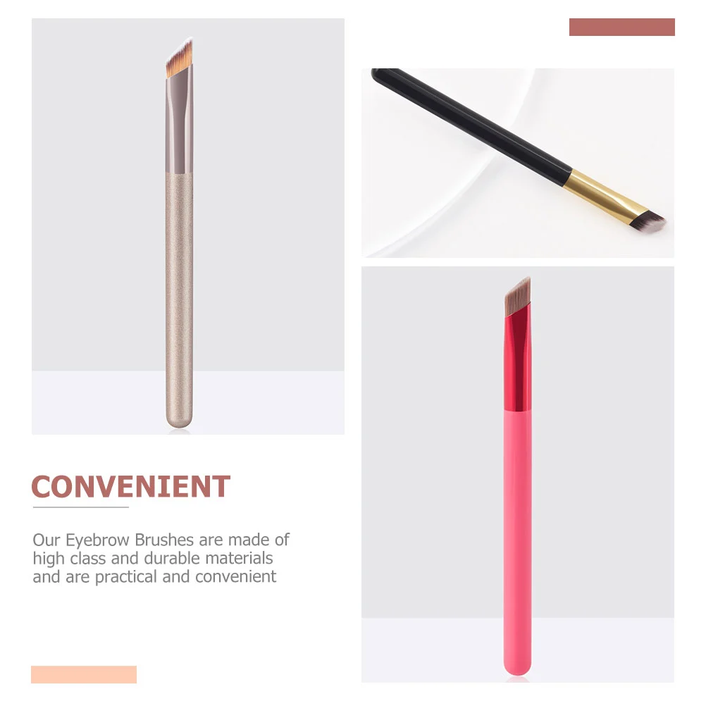 3Pcs Eyeshadow Brushes Makeup Eyebrow Brushes Cosmetic Eyeshadow Brushes Makeup Brushes