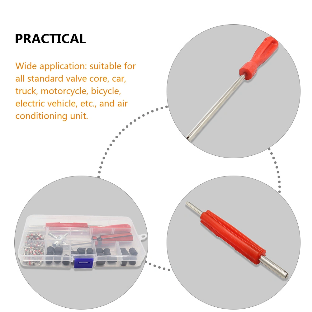 1 Set Valve Stem Removal Tool Valve Stem Extender Tire Stem Core Removal Tool
