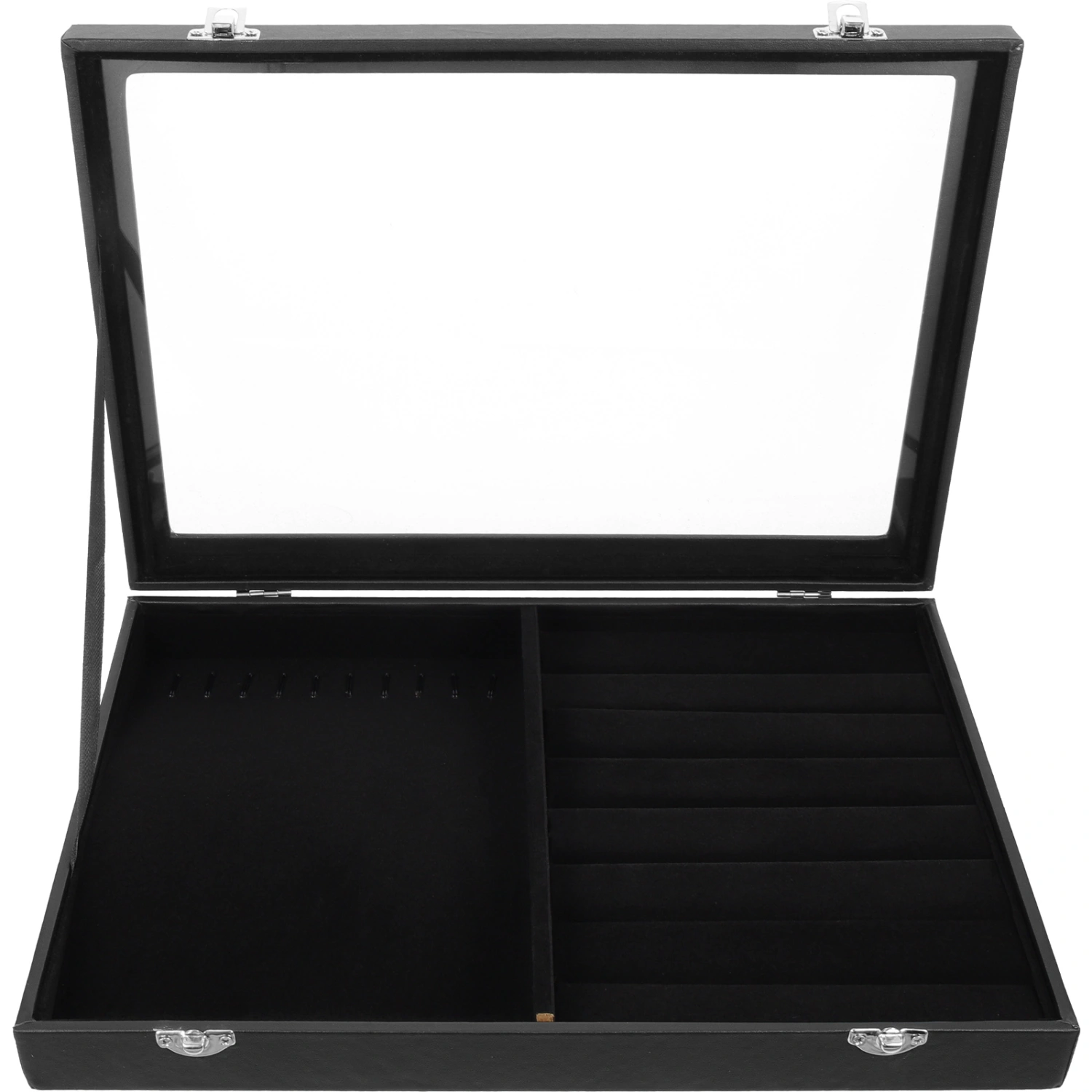 Jewelry Storage Box Jewelry Organizer Jewelry Lint Storage Case with Lid
