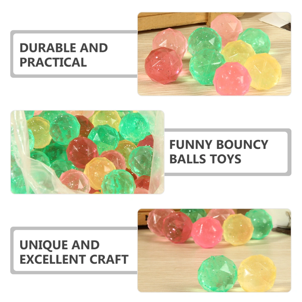 20Pcs Bouncy Balls Party Bag Filler Children Kids Bouncy Balls Toys High Bouncing Balls