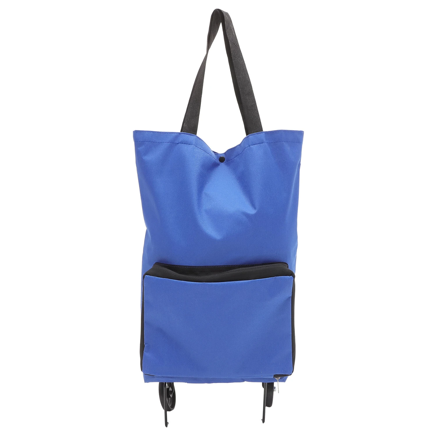 Collapsible Trolley Bags Folding Shopping Bag with Wheels Foldable Shopping Cart