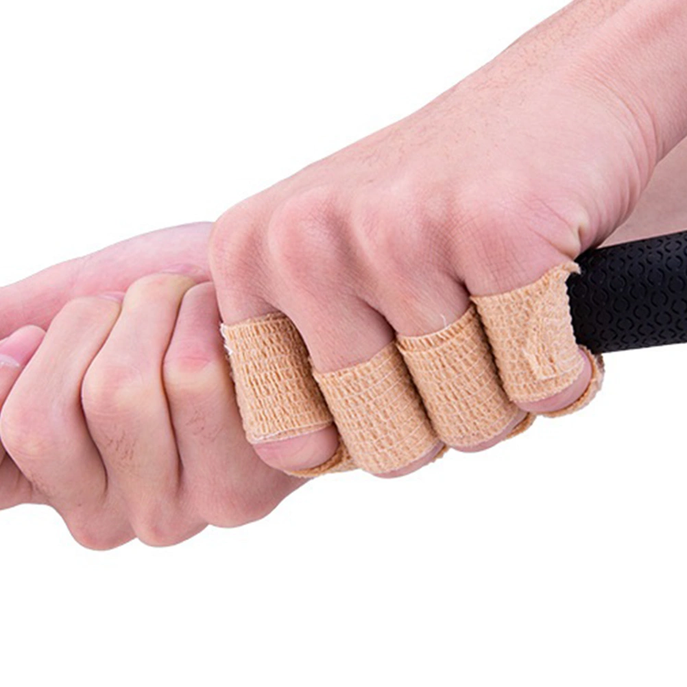 1 Roll Adhesive Bandage Tape Self Adhesive Bandage Wrap Athletic Elastic Stretch Band