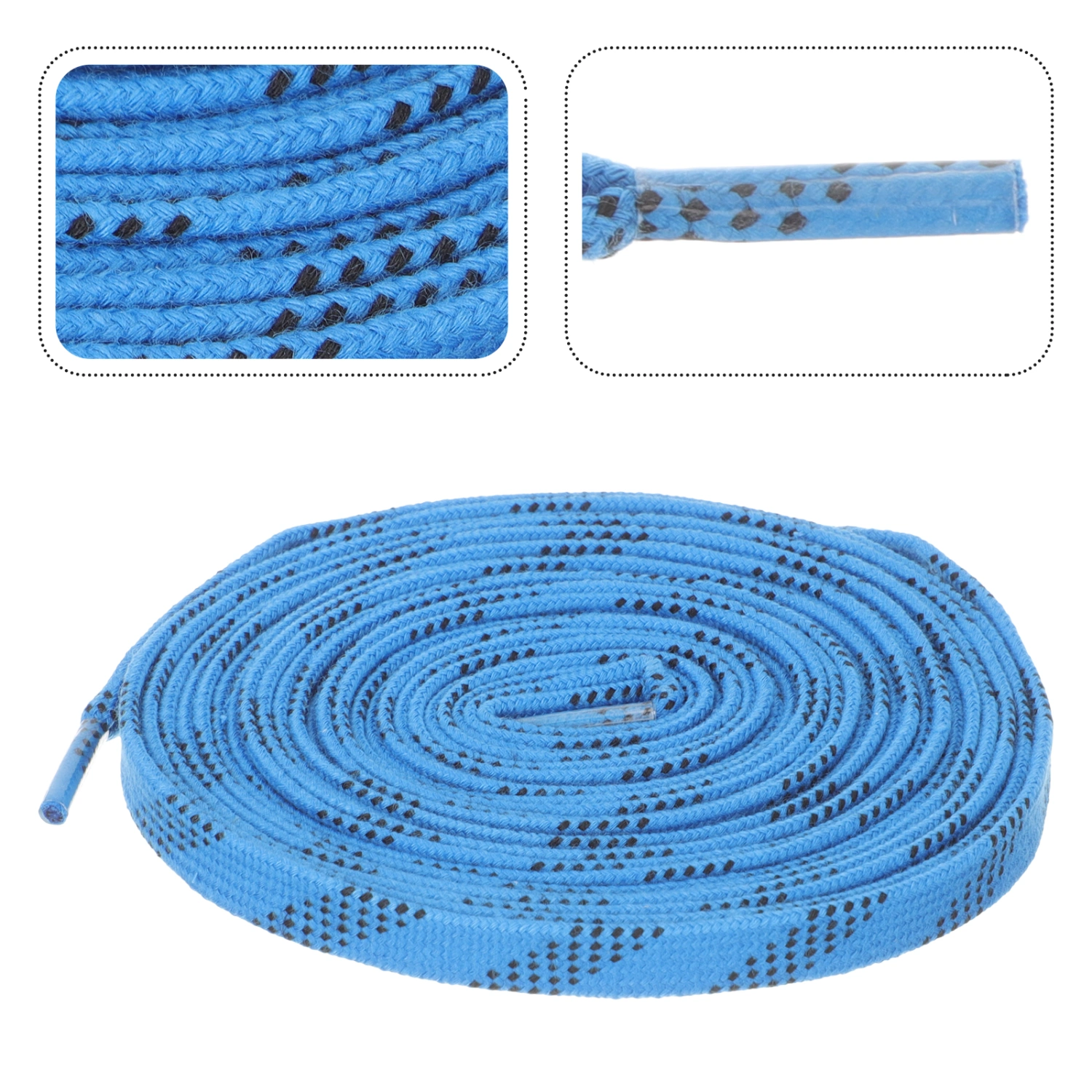 1 pair of Roller Skates Shoelaces Stylish Hockey Laces Wear-resistant Ice Skates Laces