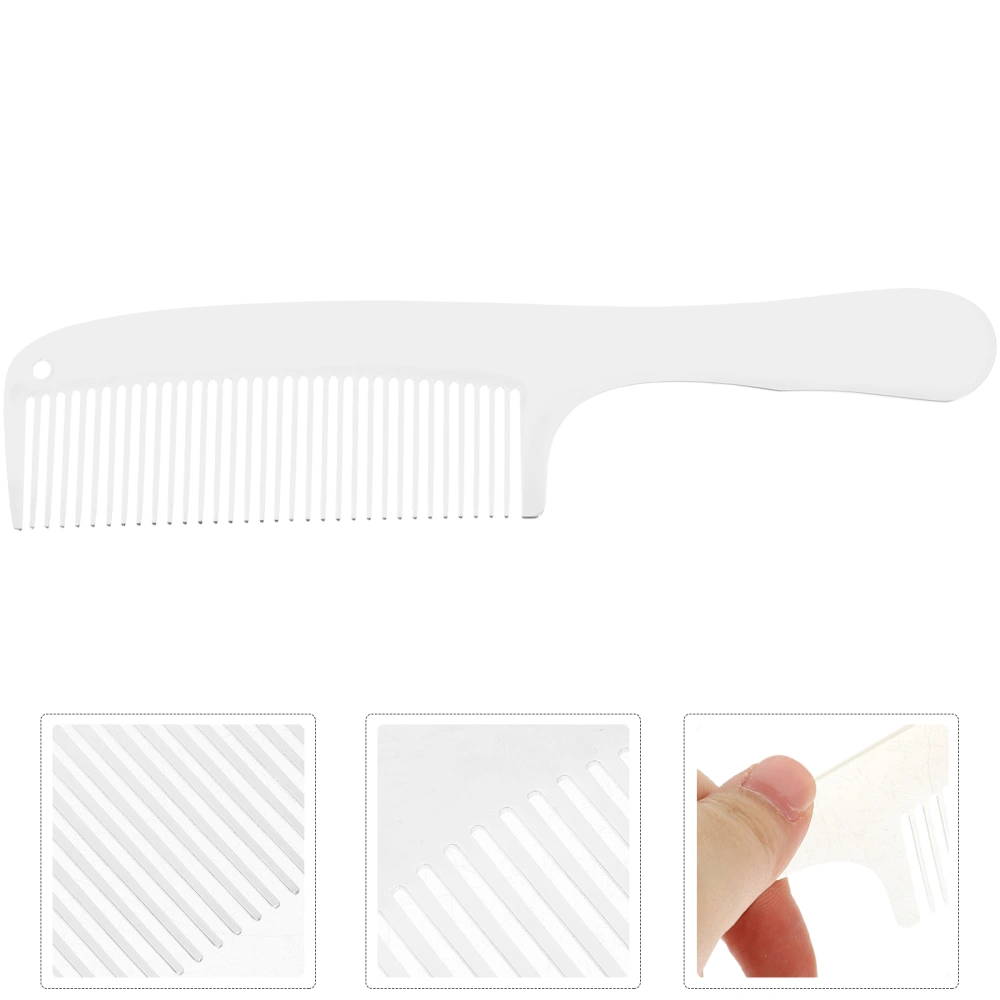 Household Hair Comb Hair Styling Comb Electrosilvering Salon Hair Comb Hair Cutting Tool