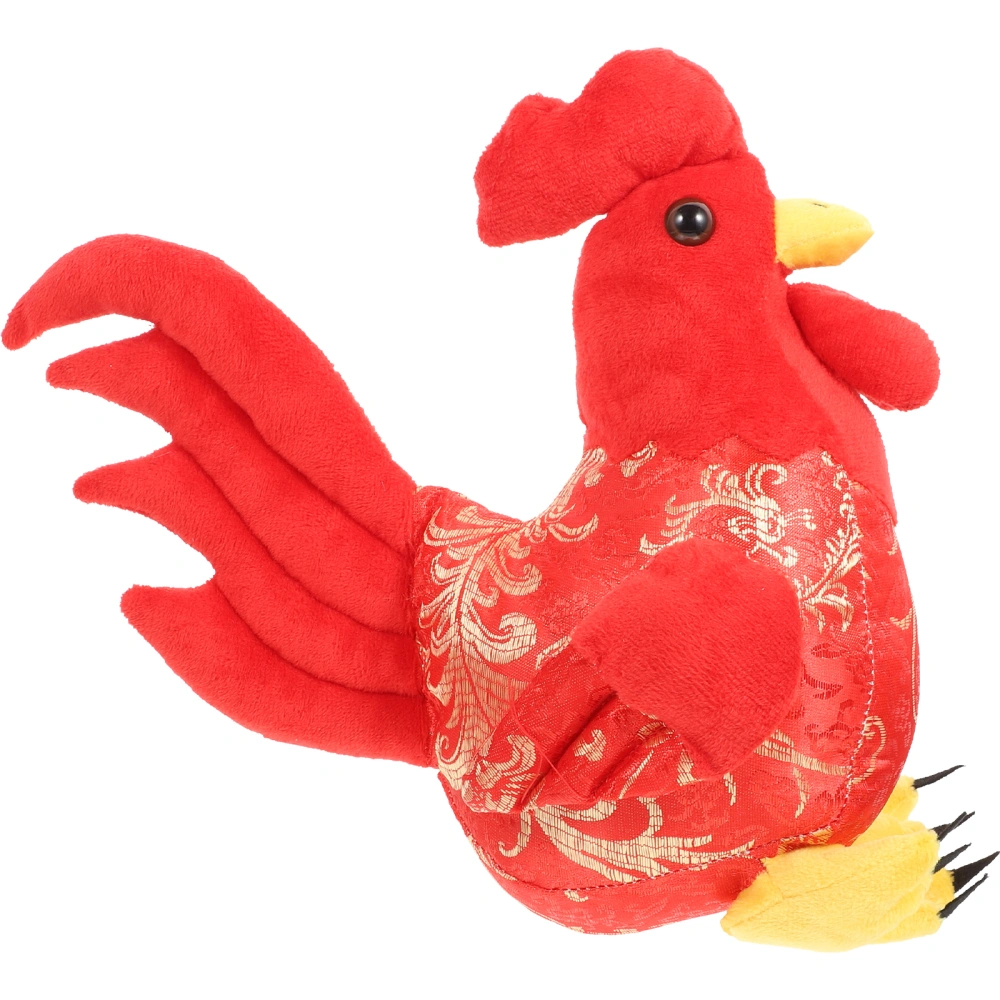 Wedding Decoration Wedding Red Chicken Doll Delicate Valentines Ornament Party Favor