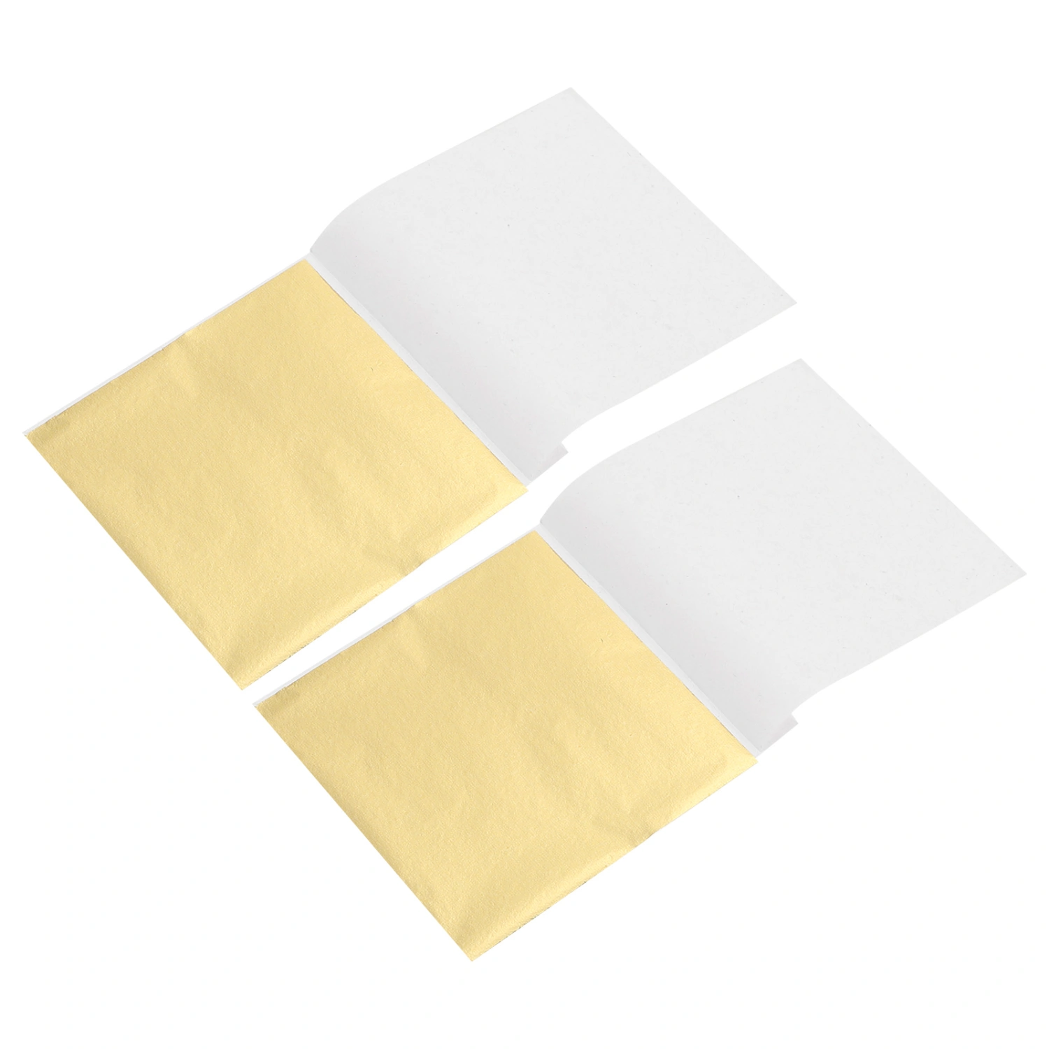 200 Sheets Gold Foil Sheets Decorative Imitation Gold Foil Sheets Arts Crafts Gold Foil Supplies
