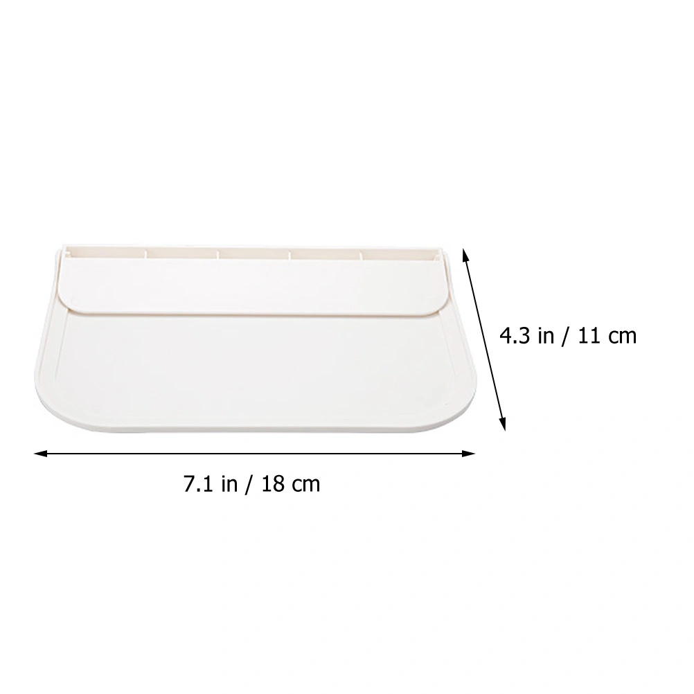 Bathroom Wall Shelf Foldable Floating Shelf Towel Sundries Storage Shelf