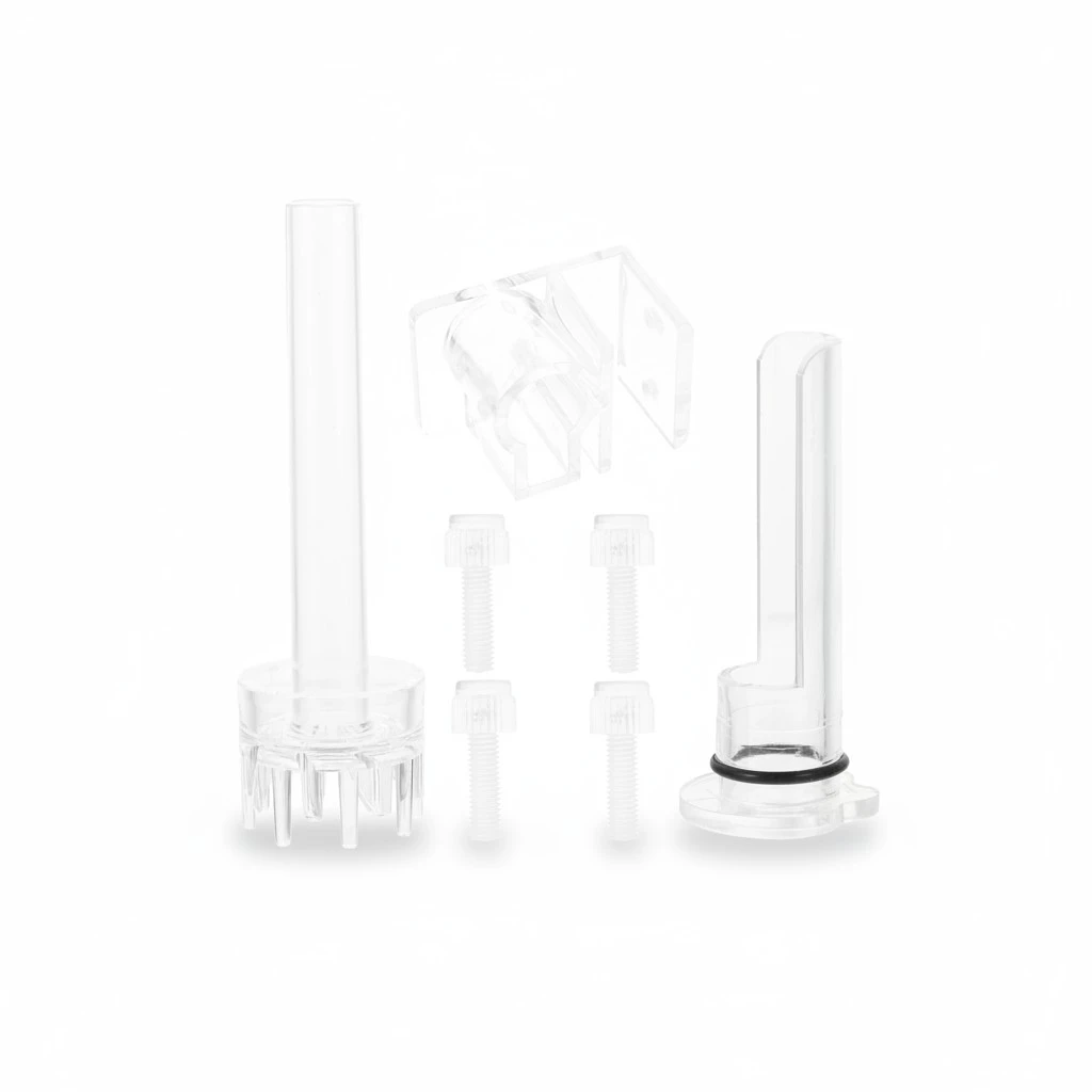 1 Set of Fish Tank Water Hose Holder Acrylic Water Pipe Clamp Sturdy Hose Fixator Aquarium Supply