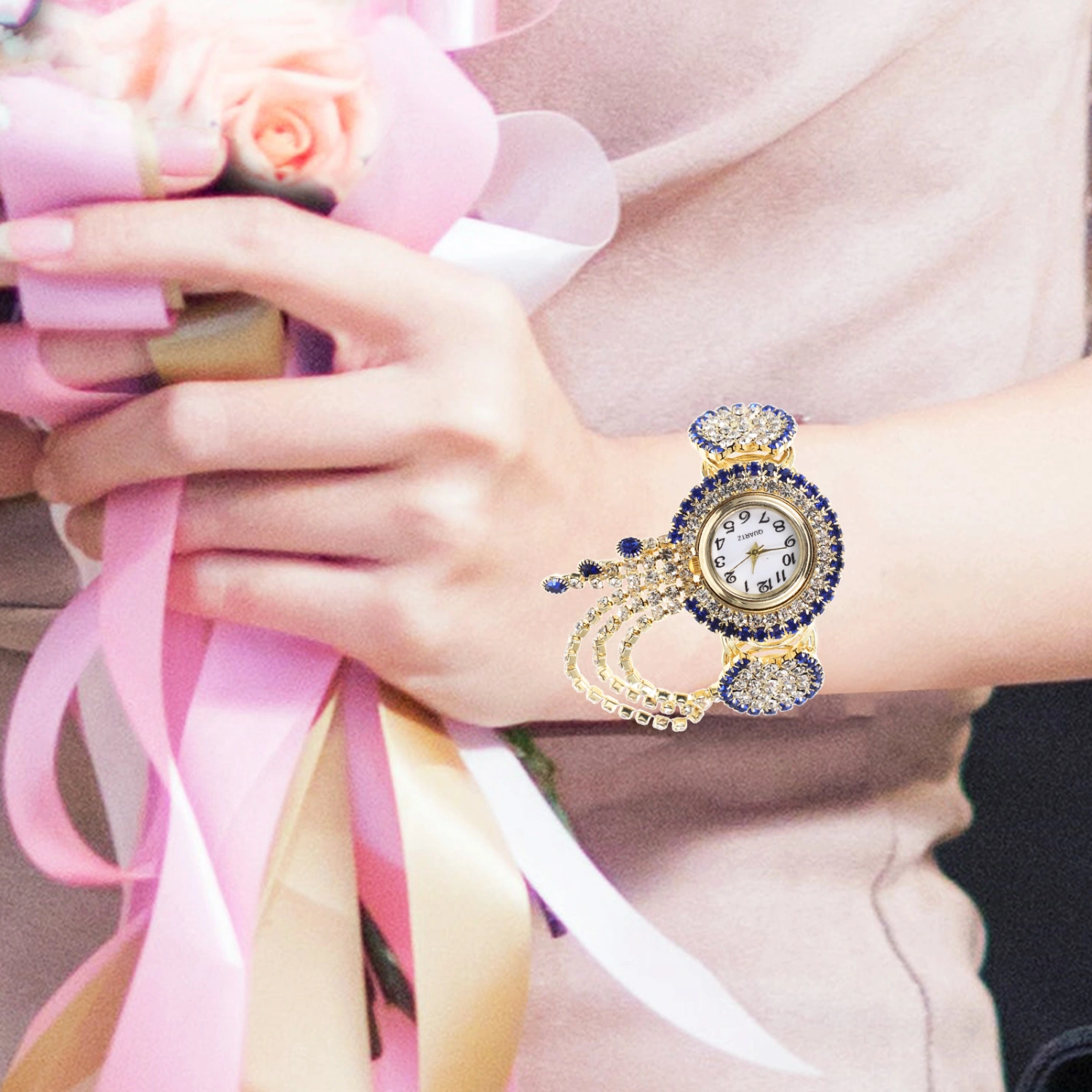 Women Watch Decorative Wrist Watch Delicate Female Watch Leisure Wrist Watch Decoration