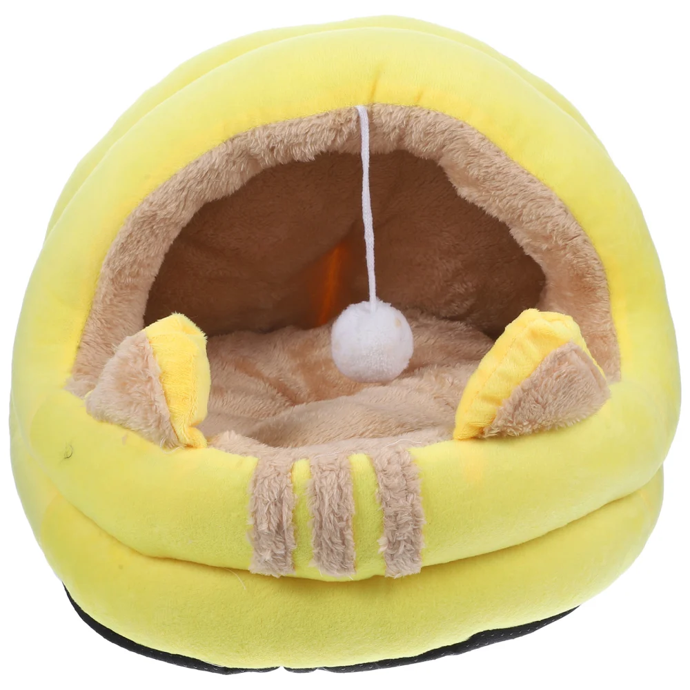 Household Cat Nest Home Dog Sofa Cotton Pet Sofa Semi-closed Winter Cat Nest