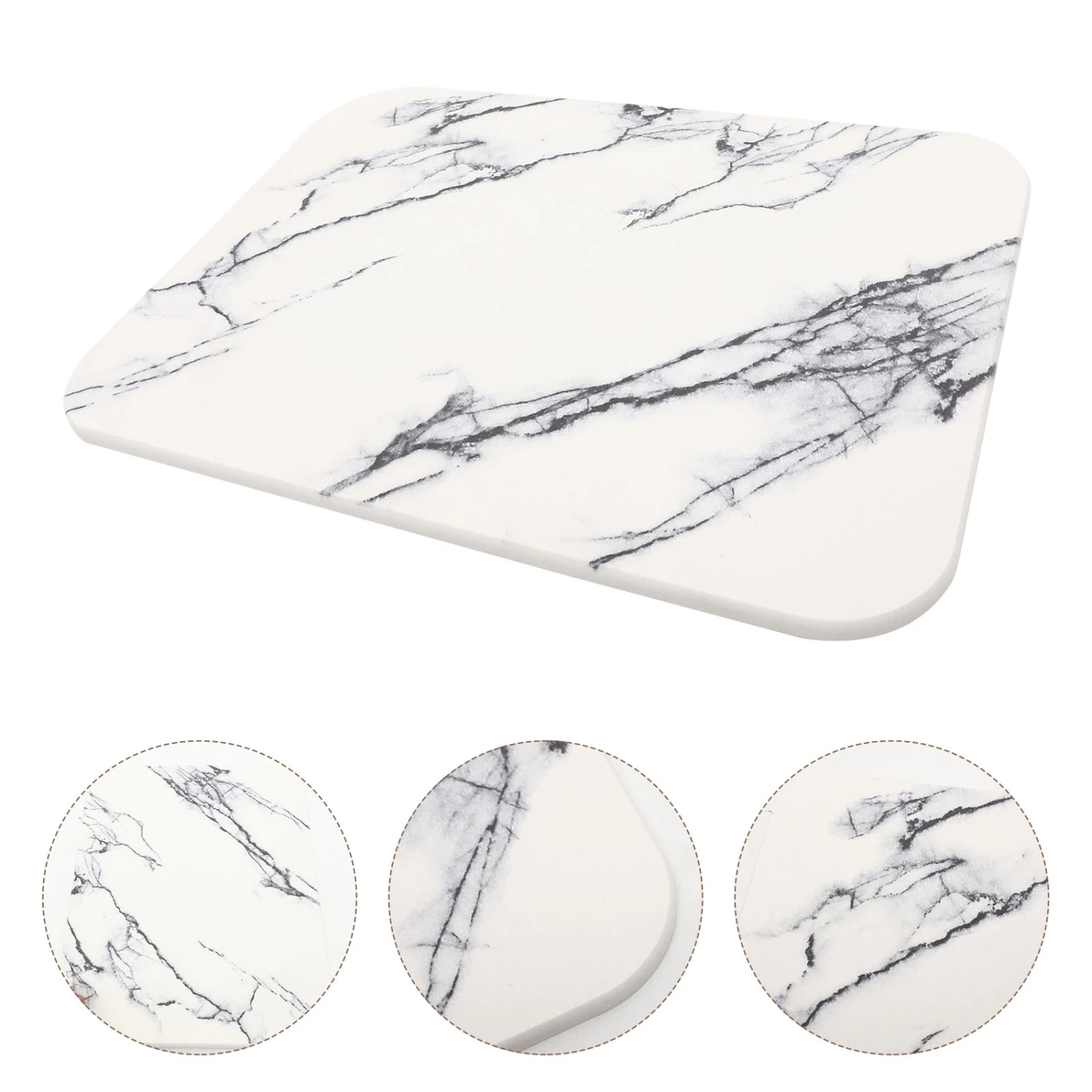 Door Mat Bathmat Rug Diatom Mud Floor Mat Bathroom Super Absorbent Floor Mat for Kitchen