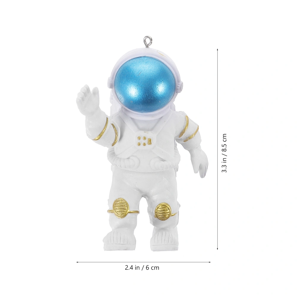 2Pcs Astronaut Figures Adorable Aquarium Decors Realistic Floating Astronauts