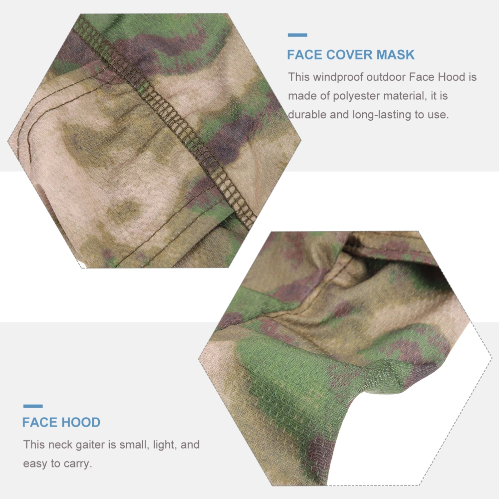 Outdoor Face Hood Neck Gaiter Breathable Face Mask Motorcycle Ski Scarf Cycling Face Neck Wrap