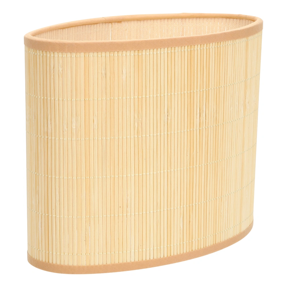 Oval Bamboo Lamp Shade Rustic Lamp Shade Cover Table Lamp Shade Replacement