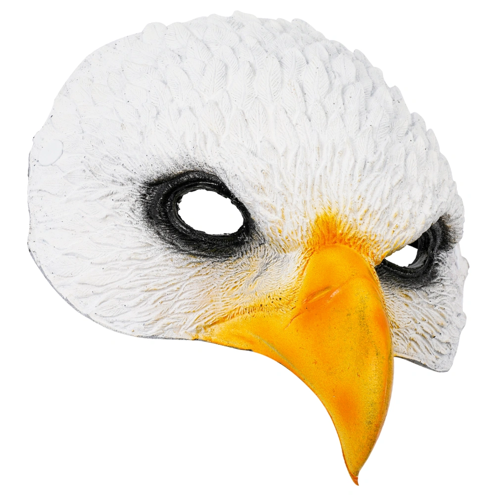 Bird Mask Halloween Party Mask Leather Eagle Mask Cosplay Costume Accessory