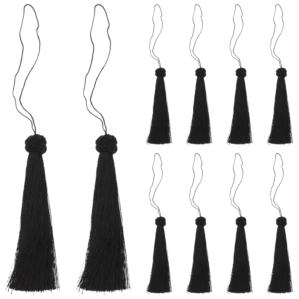 10pcs Decorative Tassel Ornaments Tassel Decoration Tassel Pendants Tassel Decor Bag Ornaments