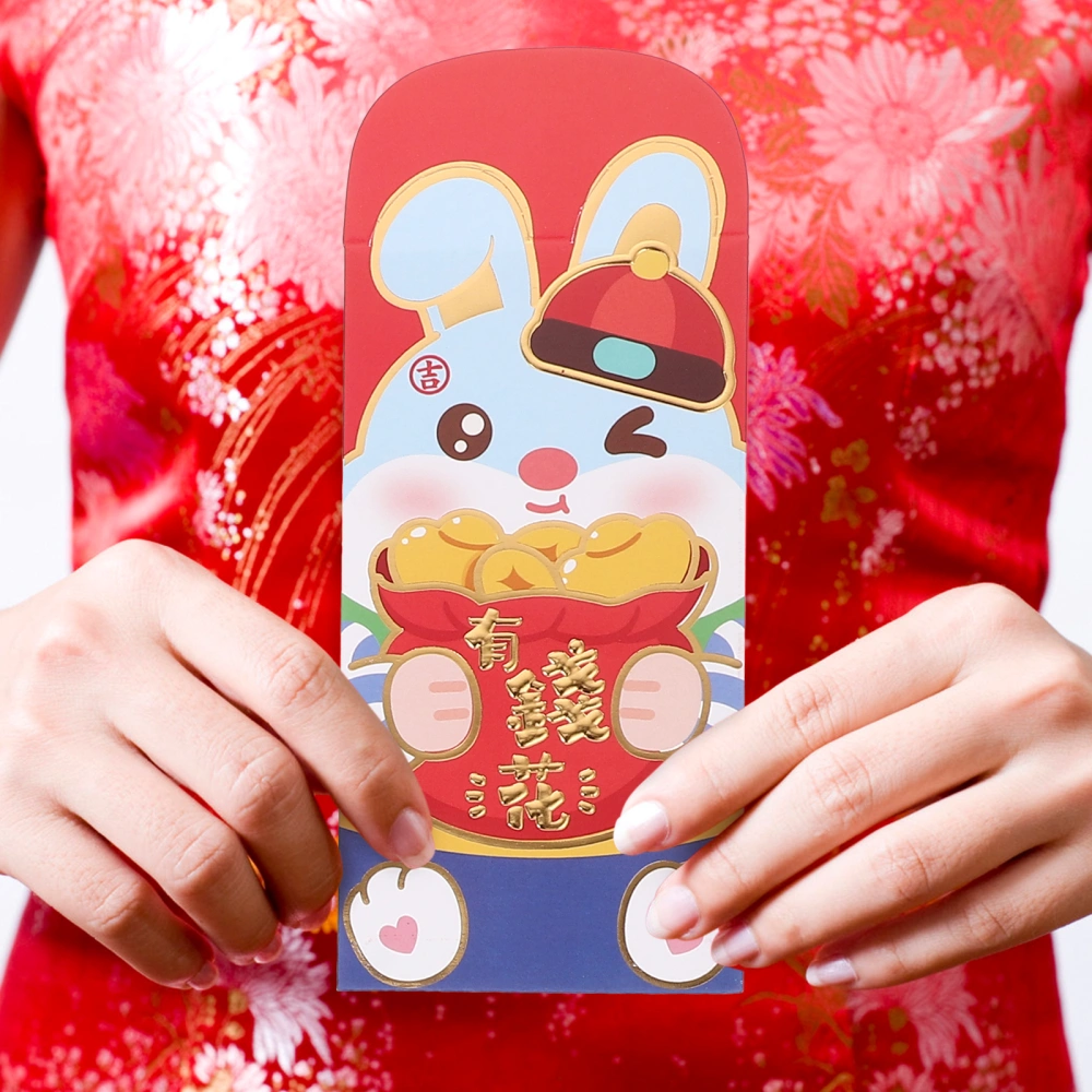 30pcs Cartoon Cute Chinese Style Red Packets Red Envelopes New Year Money Bags