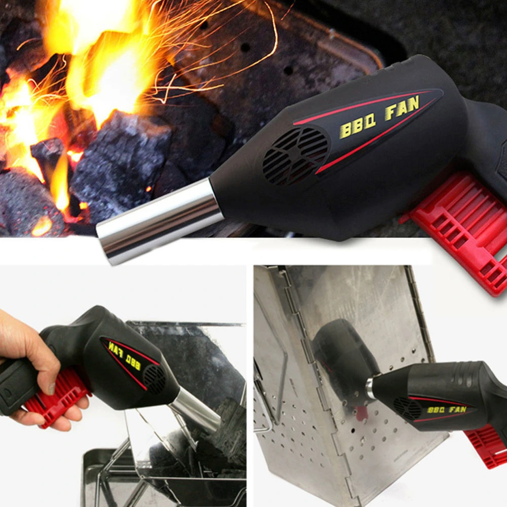 Outdoor Blower Manual BBQ Tool Portable Blower Camping Fireplace Blower Camping Accessory