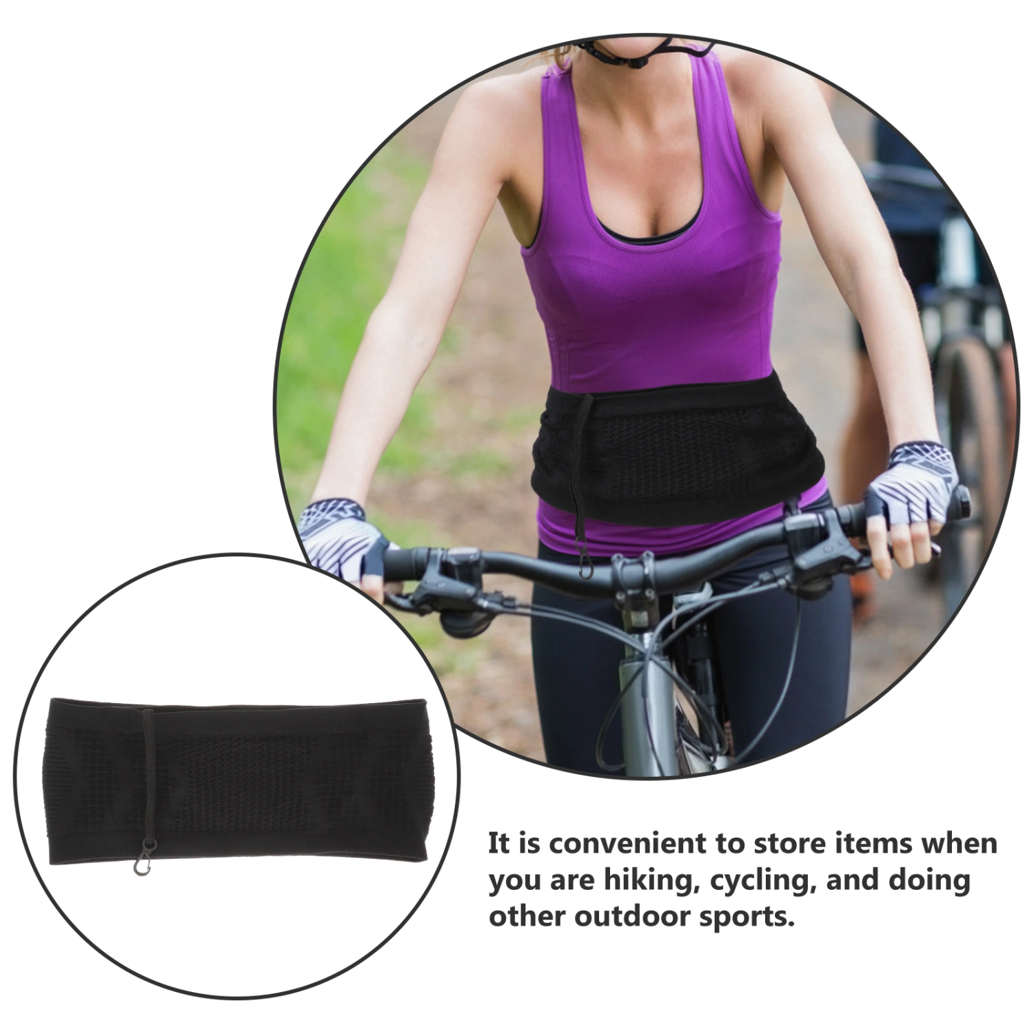 Fanny Pack for Men Outdoor Sports Casual Bag Multifunctional Waist Pack Phone Pouch