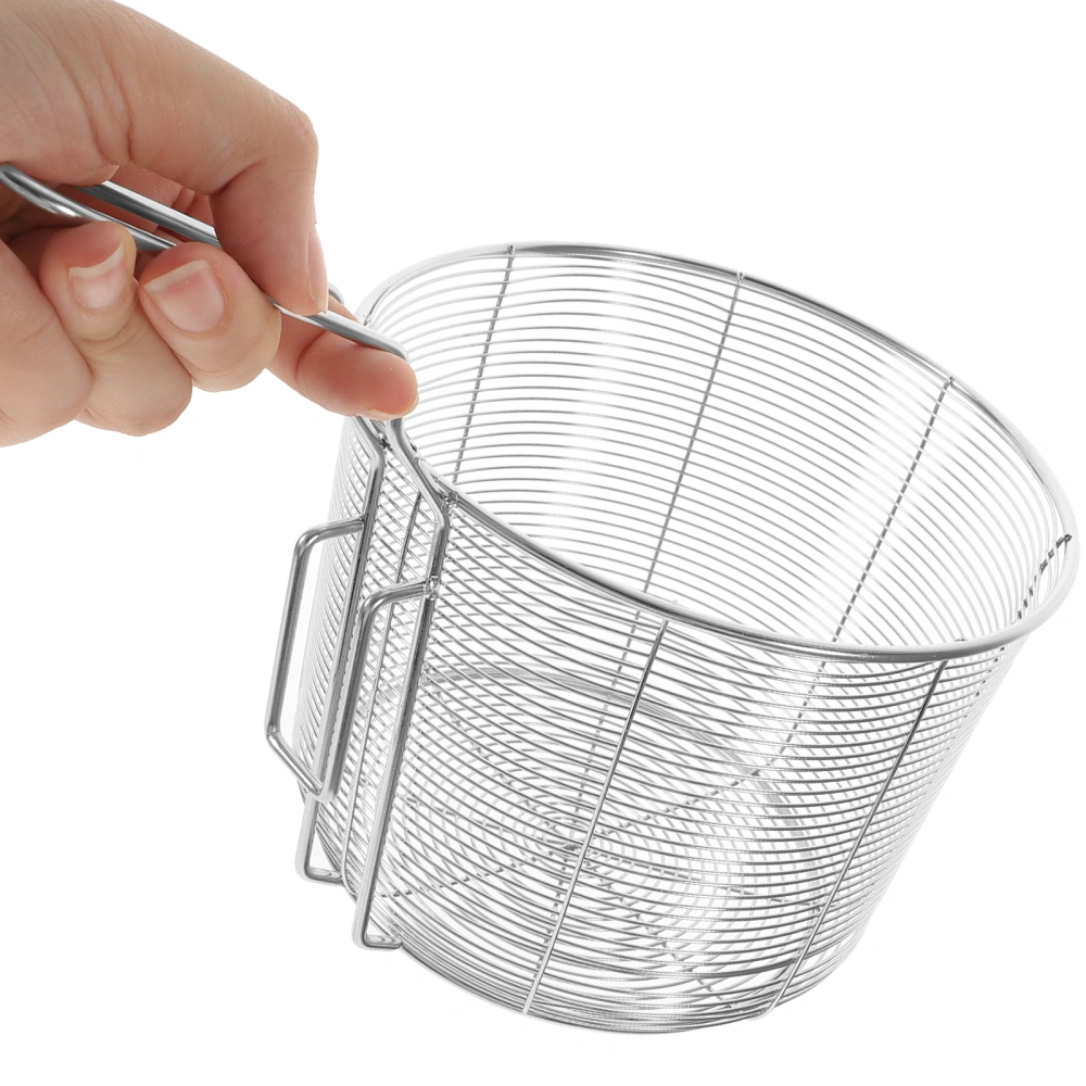 Strainer Spoon Frying Food Basket Stainless Steel Noodle Strainer Kitchen Strainer