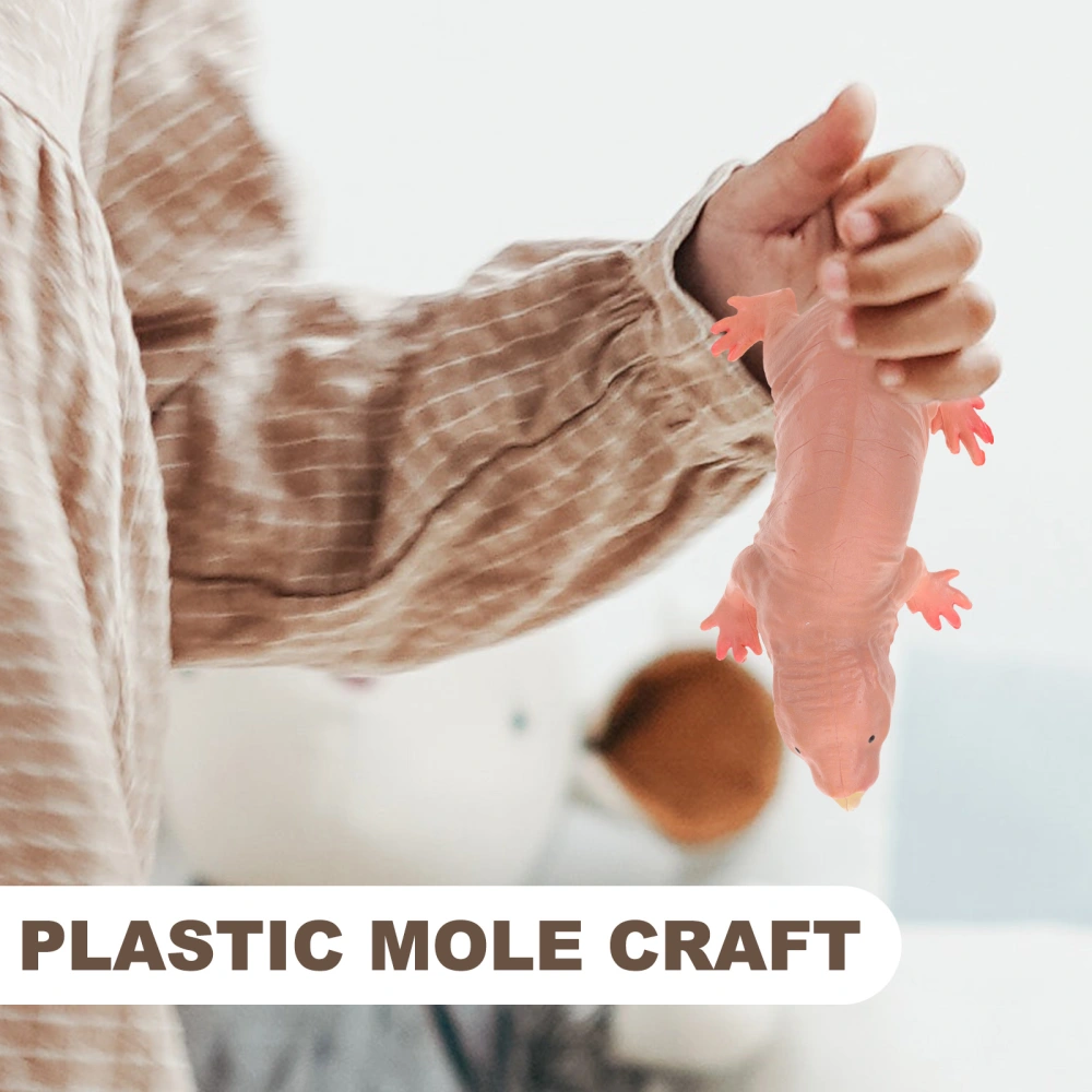 Simulated Mole Model Animal Modeling Craft Mole Toy Figure Lovely Small Mole Figurine Ornament