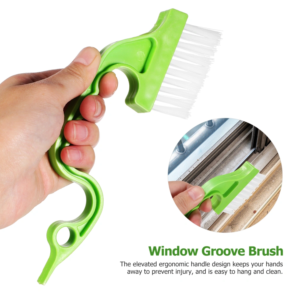 4 Pcs Window Track Cleaning Tools Window Groove Cleaning Brushes Crevice Brushes