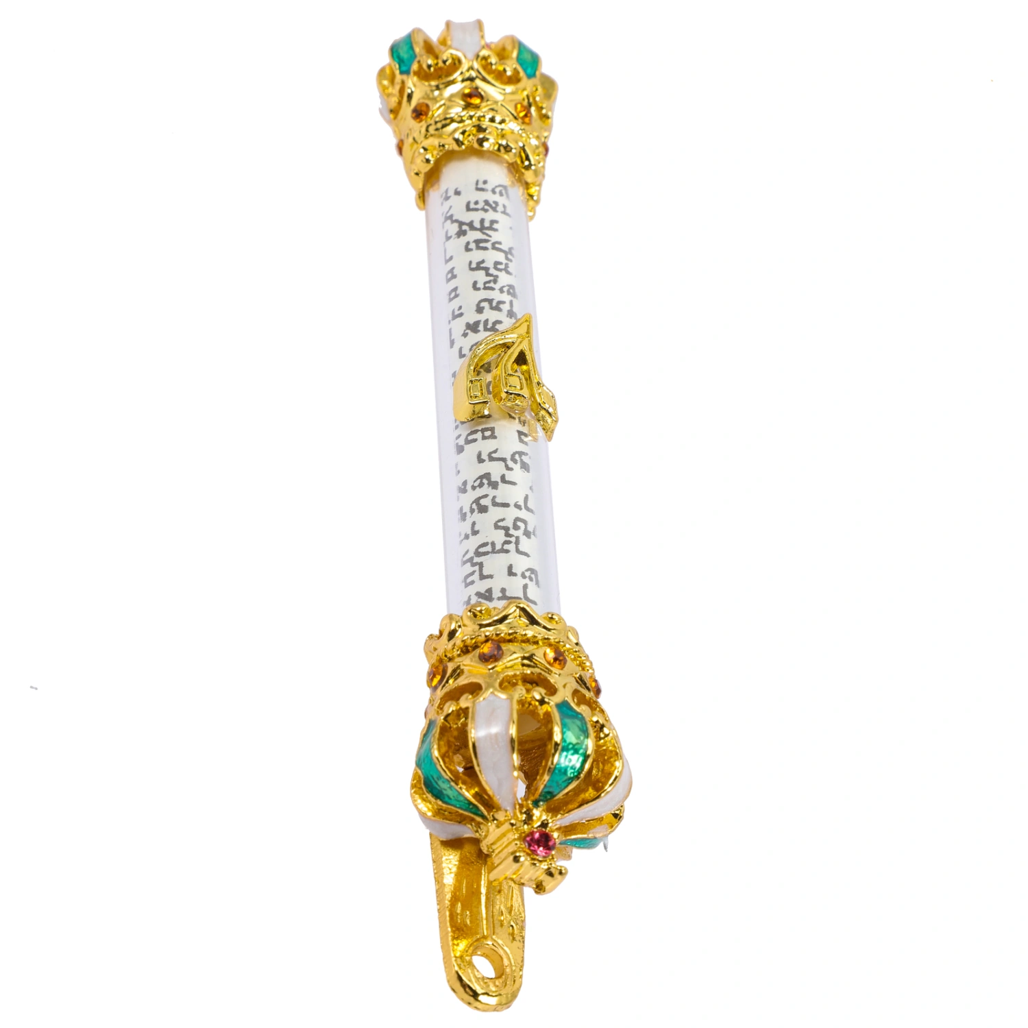 Door Mezuzah Jewish Mitzvah Door Mezuzah Decorative Metal Mezuza Gift for Outside Door
