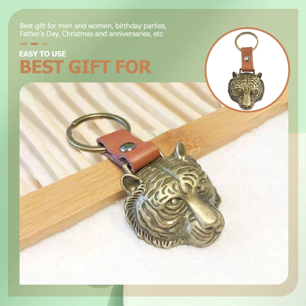 Bottle Opener Keychain Tiger Head Shape Key Bottle Opener Beer Opener Keyring