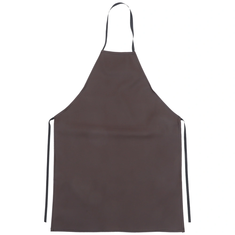 Kitchen Apron PU Leather Apron Long Apron Unisex Apron Oil-proof Cooking Apron Kitchen Supply