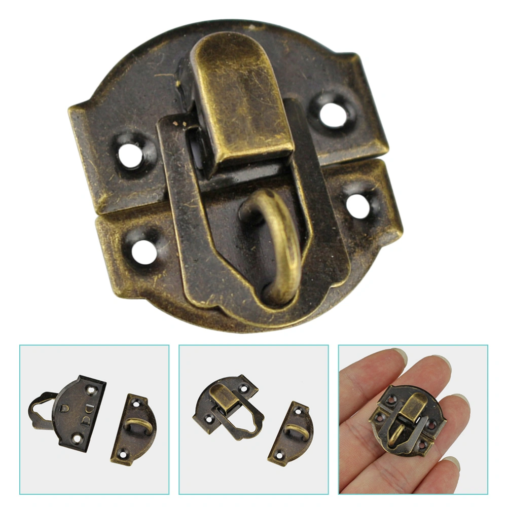 30pcs Hasp Latch Vintage Buckle Latch Drawer Decorative Hasp Latch Supply