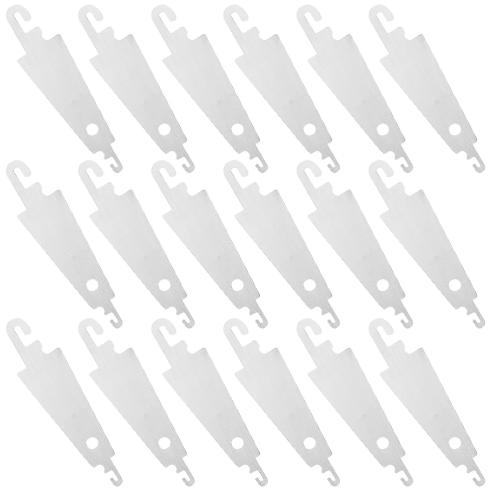 80pcs Stainless Steel Hook Needle Threader Umbrella-Shaped Threader Sewing Accessories