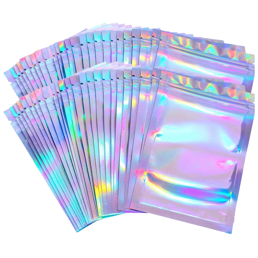 100Pcs Self Lock Bag Reusable Self Lock Bag Self Lock Jewelry Bags Jewelry Bags Packing Bags