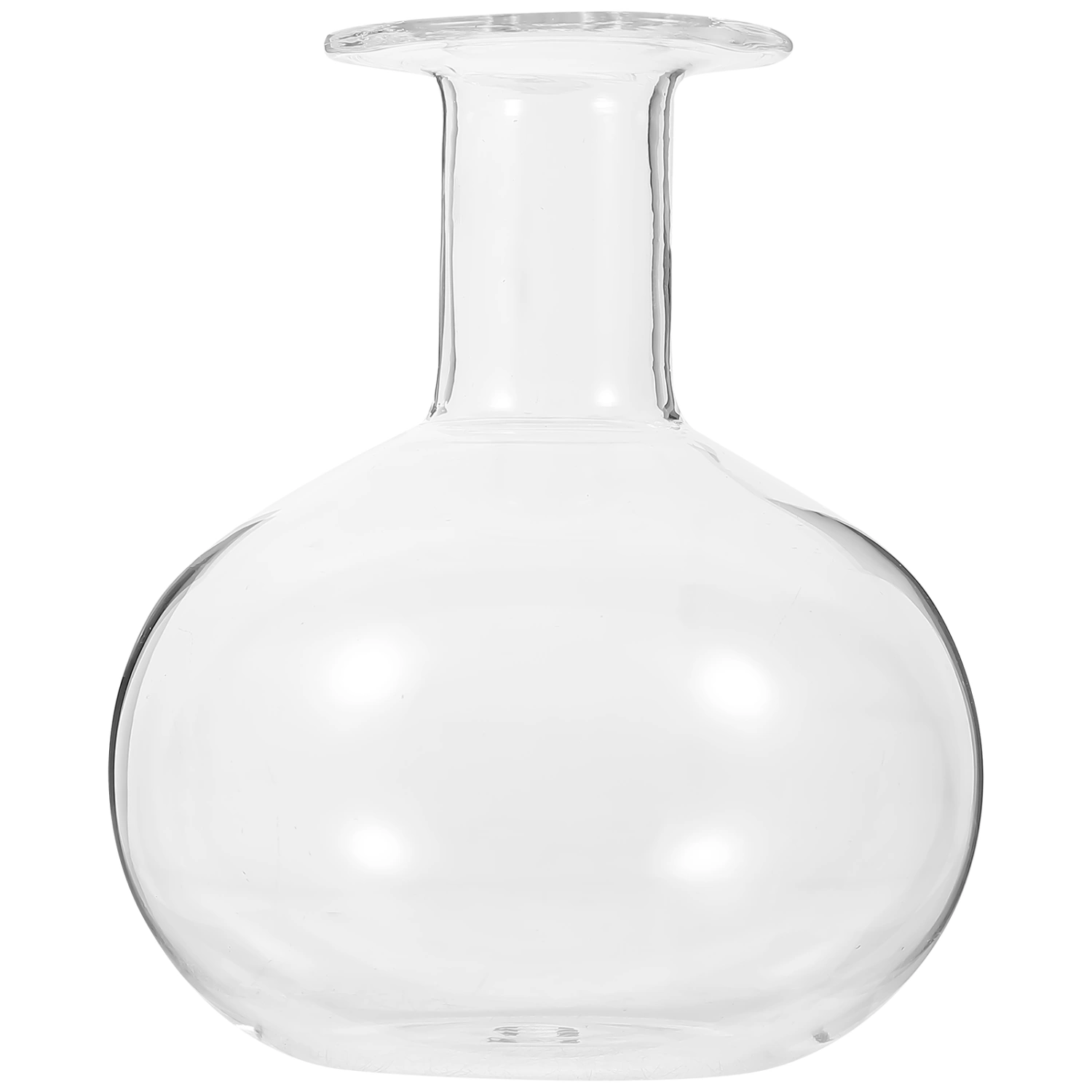 Glass Flower Bottle Hydroponic Flower Arrangement Bottle Clear Glass Flower Pot