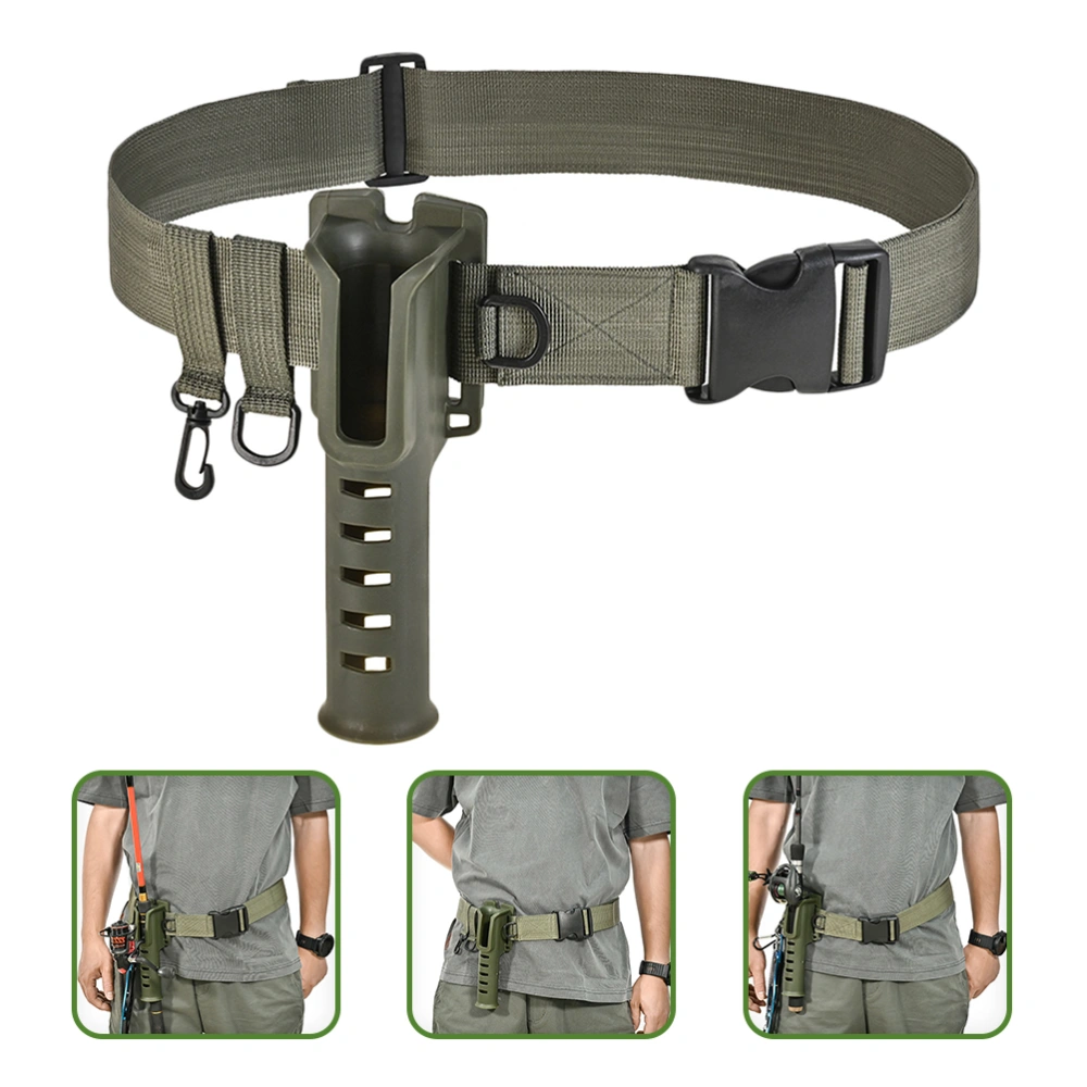 Adjustable Fishing Belt Fishermen Fishing Belt Fishing Waist Strap Fishing Pole Holder Belt