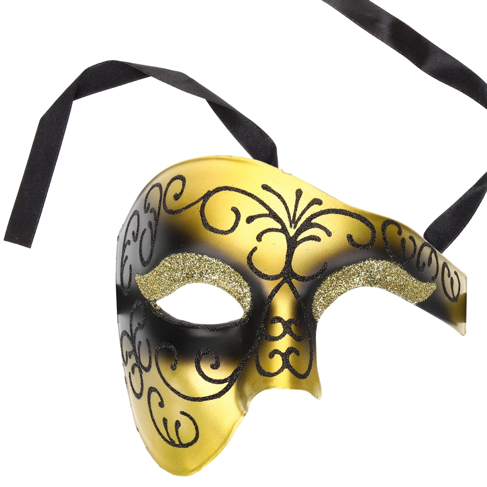 Masquerade Mask Half Face Mask Halloween Masquerade Party Cosplay Mask