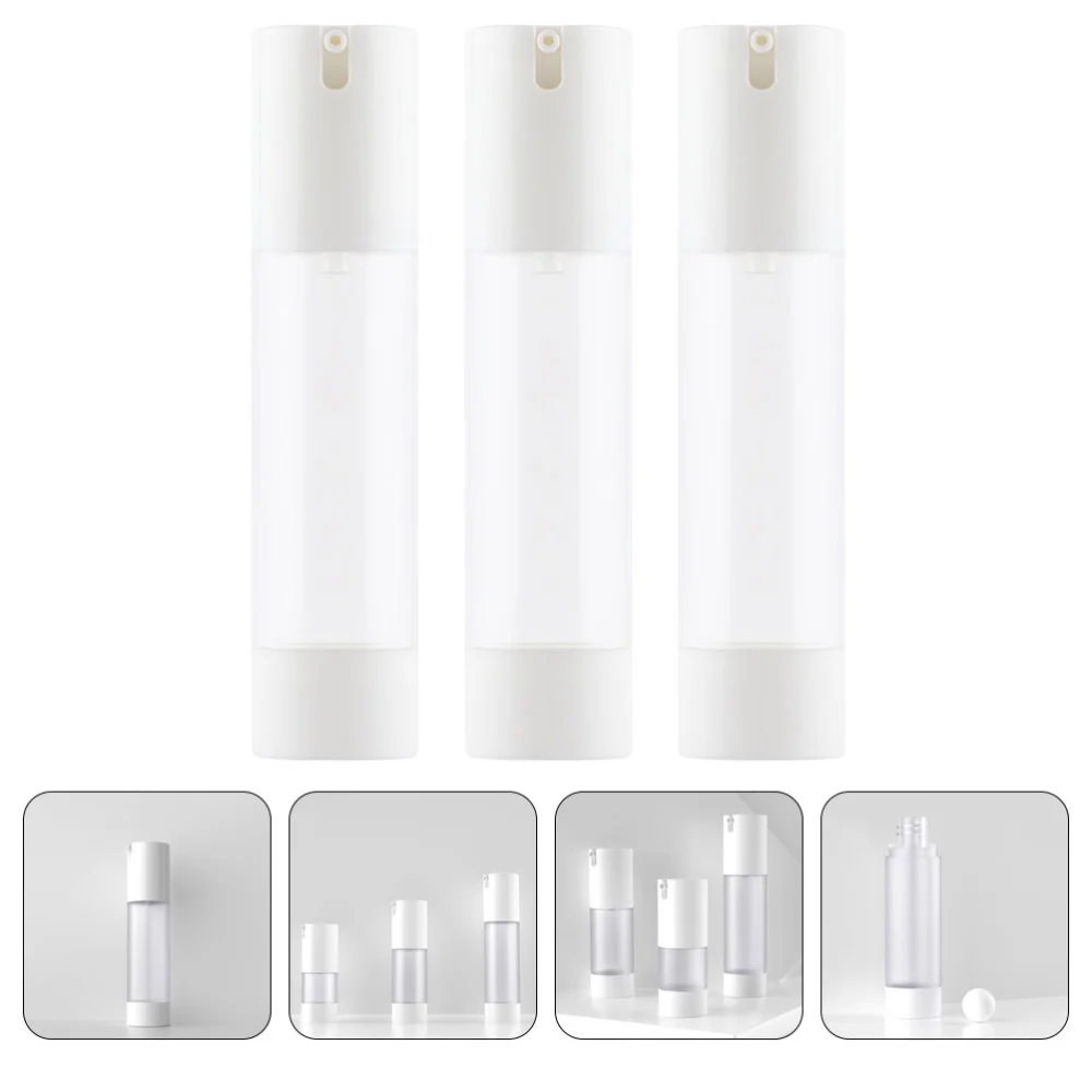 3Pcs Cosmetic Bottles Empty Packing Bottles Cosmetic Container Skincare Sub Bottles