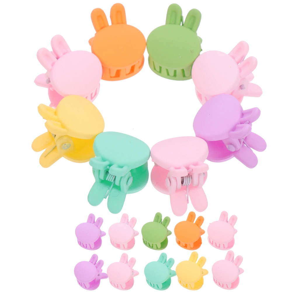 20pcs Hair Claw Clips Tiny Clips Girls Rabbit Hair Clips Baby Hair Hair Accessories