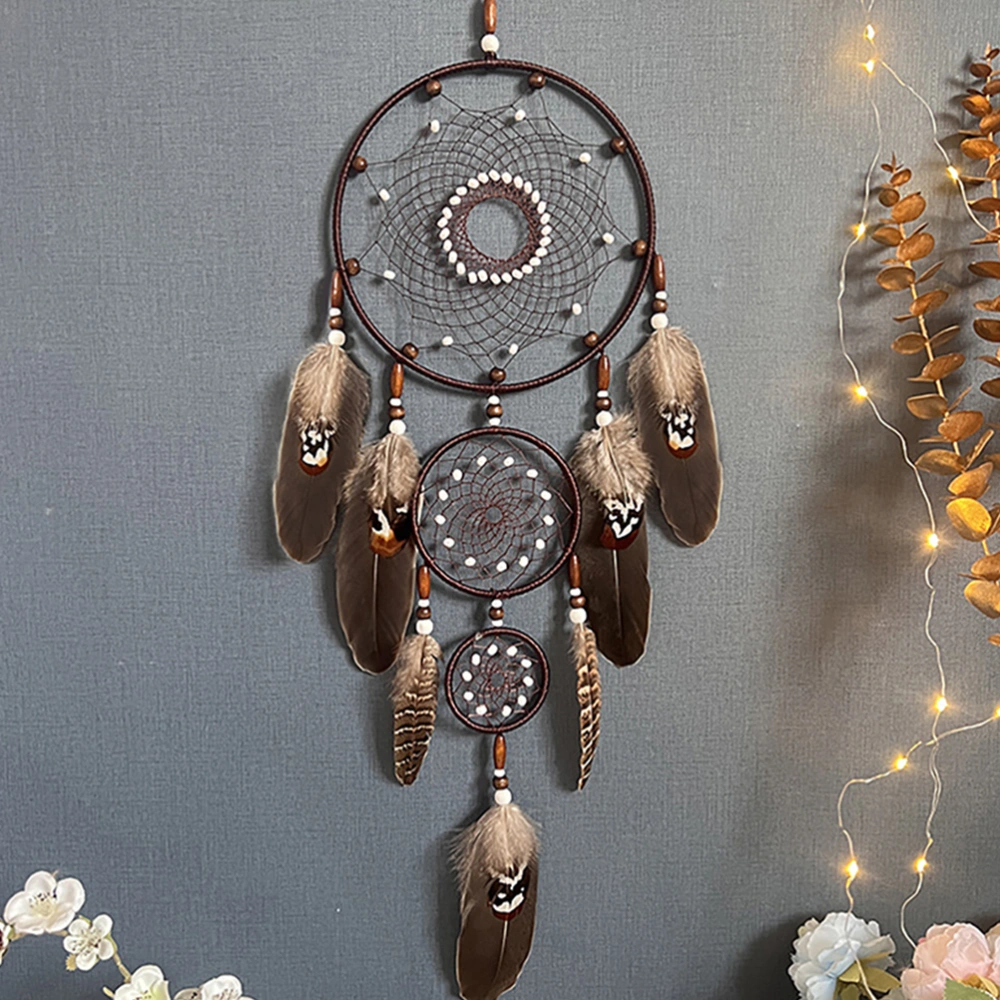 Plume Dream Catcher Woven Dream Catcher Wall Hanging Pendant Creative Dream Catcher