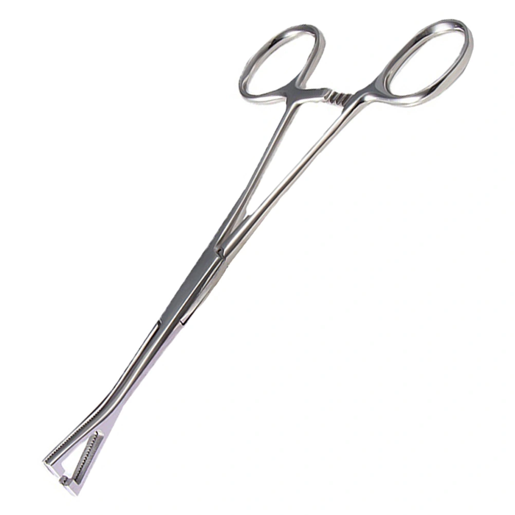 Stainless Steel Piercing Plier Piercing Tool Piercing Clamps Body Piercing Forceps for Body