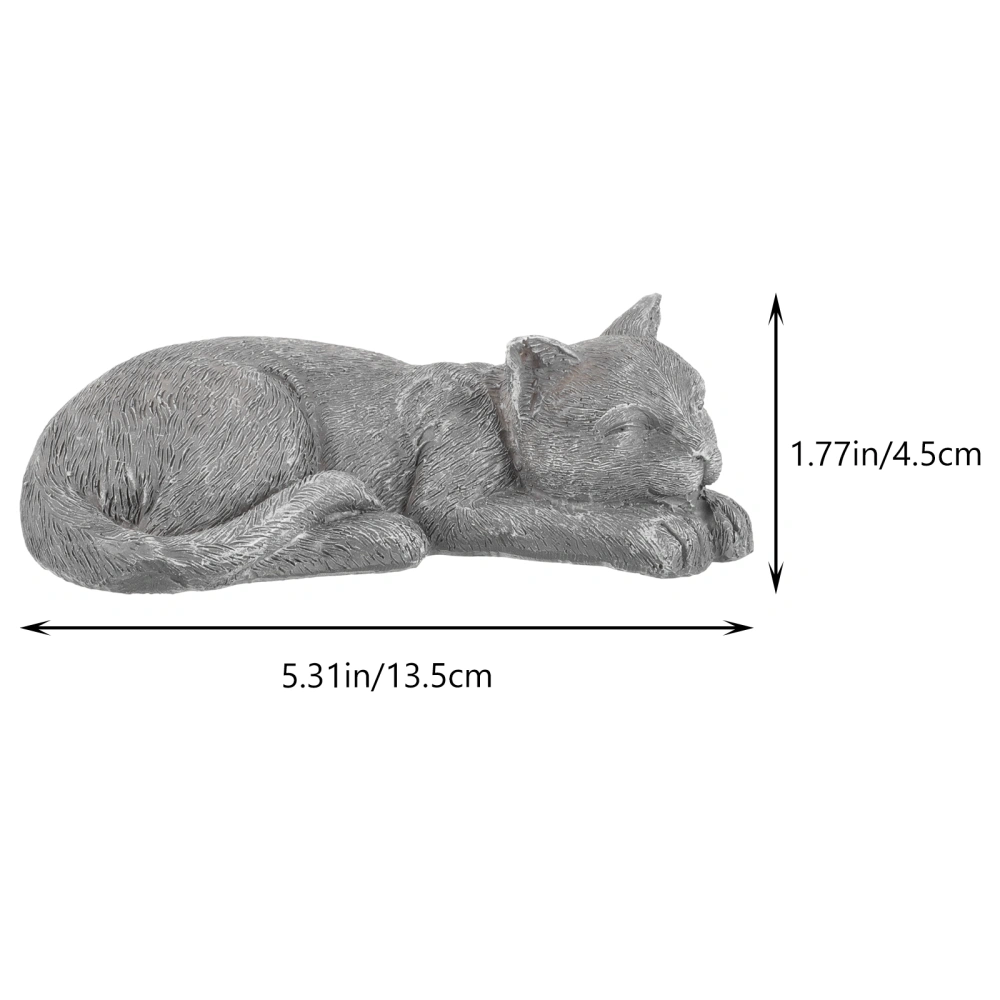 Pet Memorial Statue Resin Statue Home Garden Yard Pet Tombstone Garden Statue