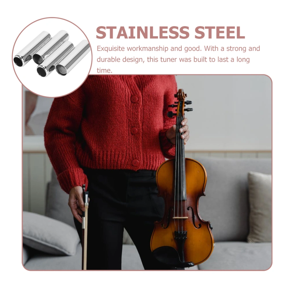 Steel Violin Tuner Tuning Violin Mandolin Metal Pitch Pipe Musical Tuner