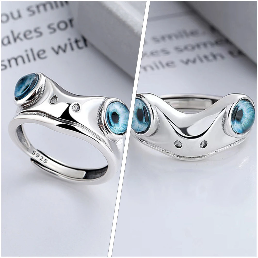 Frog Open Ring Cute Frog Ring Animal Finger Ring Women Frog Ring Jewelry for Girl