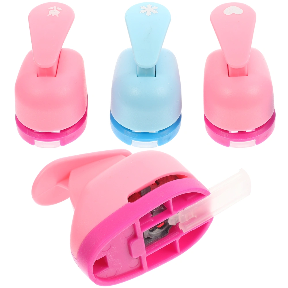 4pcs DIY Crafts Making Hole Punch Paper Punch Hole Punch Scrapbook Paper Punch