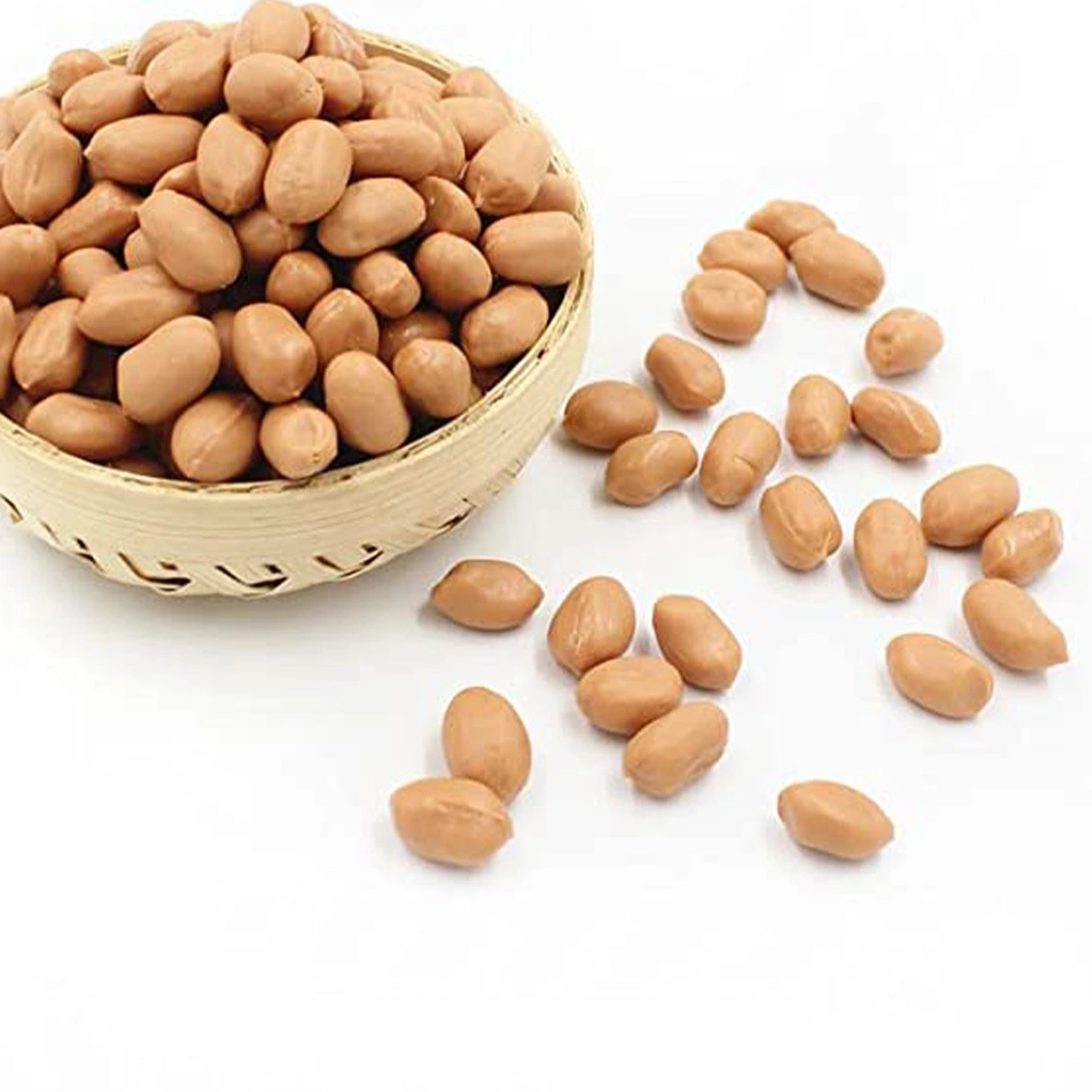 1 Bag Artificial Groundnut Kernels Fake Peanut Kernels Dried Fruits Photo Props