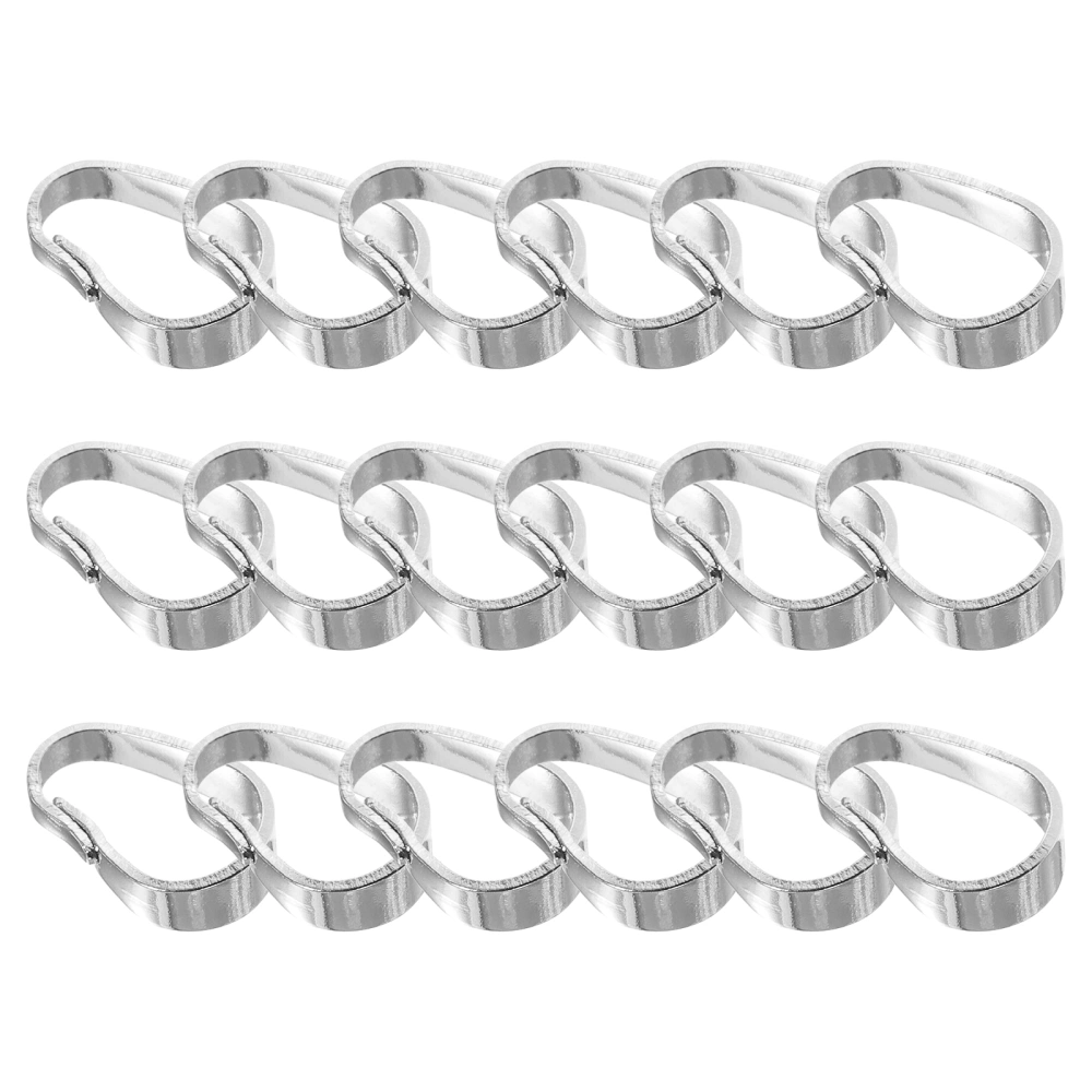 100pcs Necklace Pendant Links Buckles DIY Pendant Clasps Jewelry Necklace Making Supplies