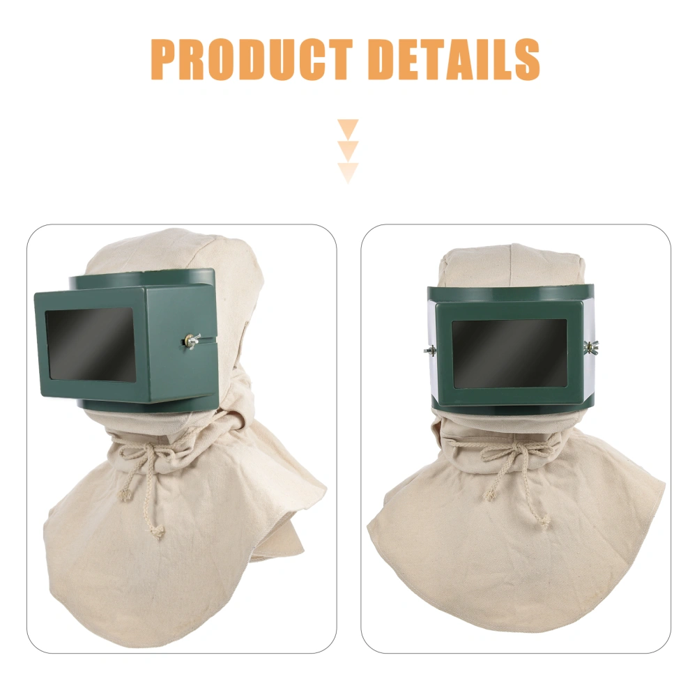 Sand Blasting Protector Industry Dust Hood Protective Cover Industry Sandblaster Mask