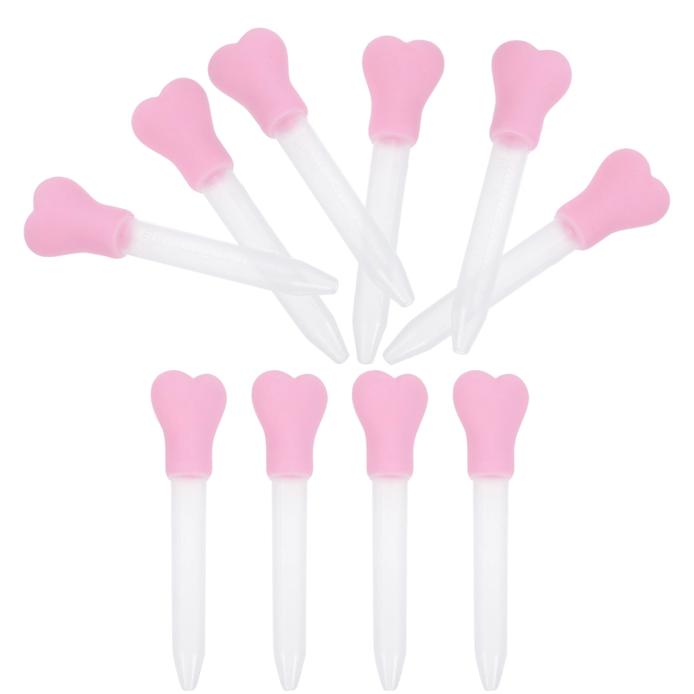 10Pcs Oral Medicine Dropper Kids Silicone Liquid Medicine Dropper Medicine Dispenser Feeder