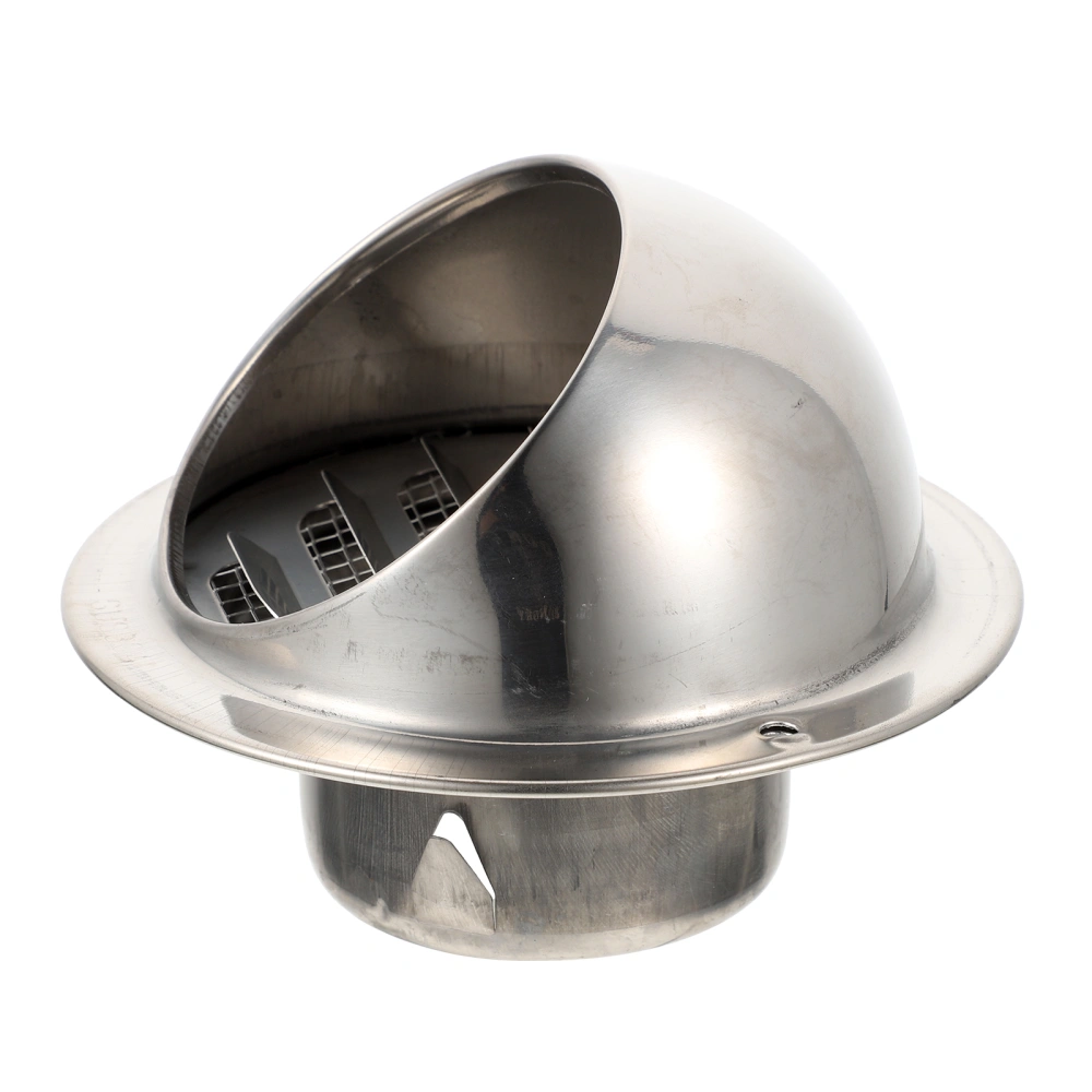 Exhaust Hood Stainless Steel Exhaust Outlet Ducting Air Extractor Exhaust Vent for Outdoor